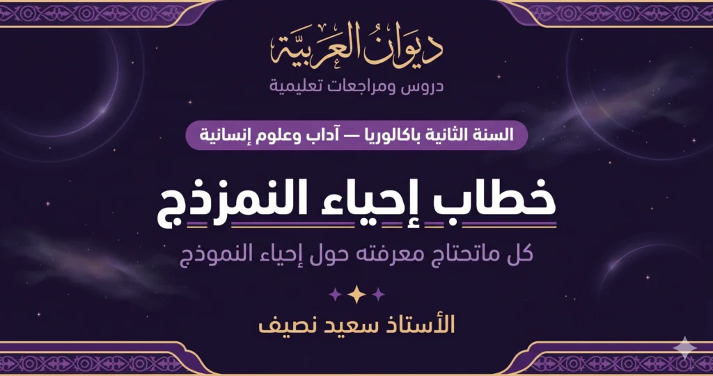 خطاب إحياء النموذج (البعث والإحياء): المفهوم، عوامل الظهور، الخصائص والرّواد